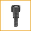 Partuto 2pcs Fuel Line Quick Connect Straight Push-On Single Barb