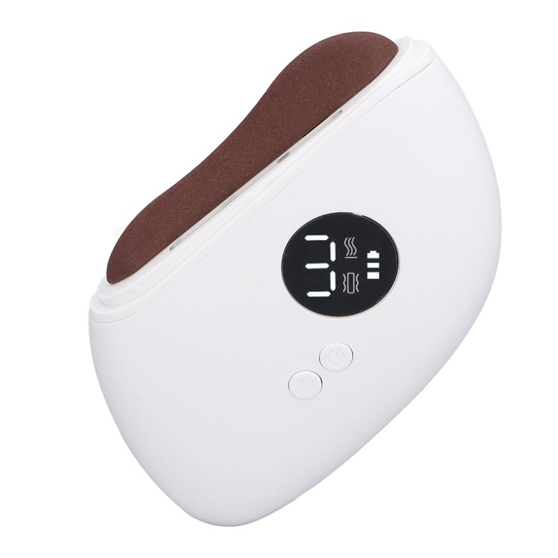 Electric Gua Sha Facial Tool 3 Heating Levels Vibration Anti