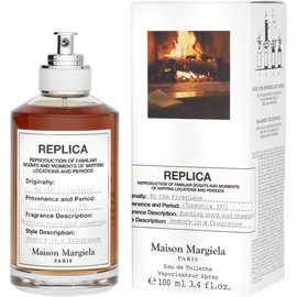 Replica By The Fireplace By Maison Margiela Edt:_edt refillable spray 3.4 oz
