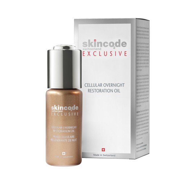 Skincode Exclusive Cellular Overnight Restoration Oil, 30ml
