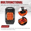 BUNKER INDUST Offroad Traction Boards with Jack Base,Multifunctional Extendable Recovery