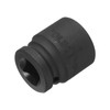 uxcell 1/2" Drive x 23mm Shallow Impact Socket 12-Point Metric