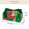 2 Pack Tissue Box Cover Holder, Sloth in Jungle Rainforest