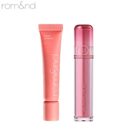 ROMAND Color Lip Matte + The Juicy Lasting Tint Set 2items, Lip Matte#$%Tint:00 Lip Matte-04 Fig Fig