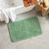 MIULEE Extra Thick Non Slip Bathroom Rug Shaggy Soft Bath