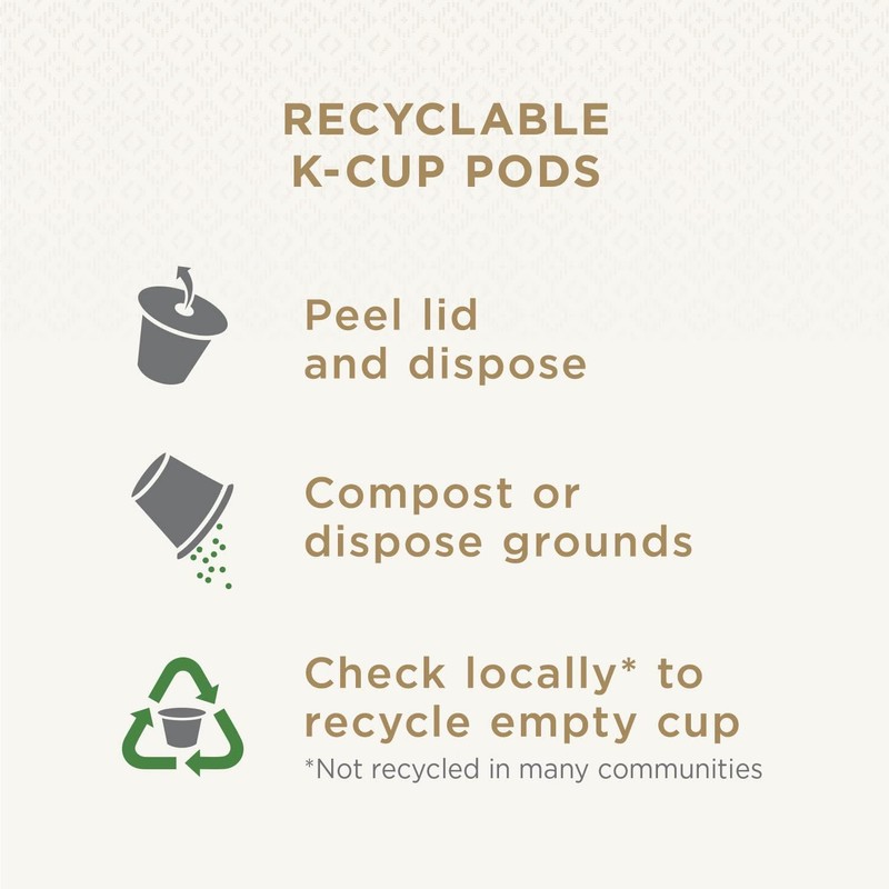 Peet's Coffee, Flavored Light Roast Keurig K-Cup Pods - Caramel