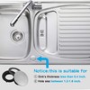 Kitchen Faucet Hole Cover Stainless Steel, Premium Sink Tap Hole