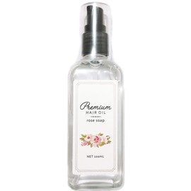 Mogo Premium Hair Oil, Low Profile Rose Soap Scent, 3.4 fl oz (100 ml)