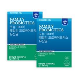 pony Fornew NC 10 billion lactobacillus family probiotics Caserotem pregnant women whole family 30 packets, 2 units / 포뉴 NC 100억 유산균 패밀리 프로바이오틱스 카제로템 임산부 온 가족 30포, 2개