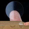 Clear Package Seals - 1000 Labels per Roll, Round Circle