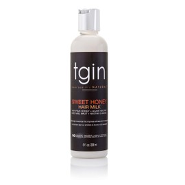 tgin Sweet Honey Hair Milk and Moisturizer for Natural, Dry, Curly, Wavy Hair - 8 Oz