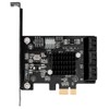 PCIe 3.0 x1 to 6-Port SATA Expansion Card, ASM1166, 6Gbps