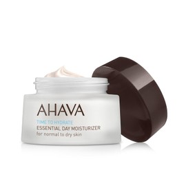 Ahava Time to Hydrate Essential Day Moisture for Normal/Dry Skin para Mujer, 1.7 Oz/50 ml