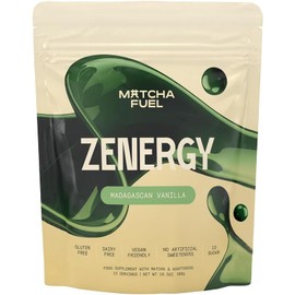 Matcha Fuel SuperLatte - Mushroom, Superfood & Adaptogenic Latte Powder | Energy, Focus & Immunity | Lion's Mane, Reishi, Cordyceps, KSM-66 Ashwagandha | Vegan | 30 Servings (600g) | Vanilla Flavor