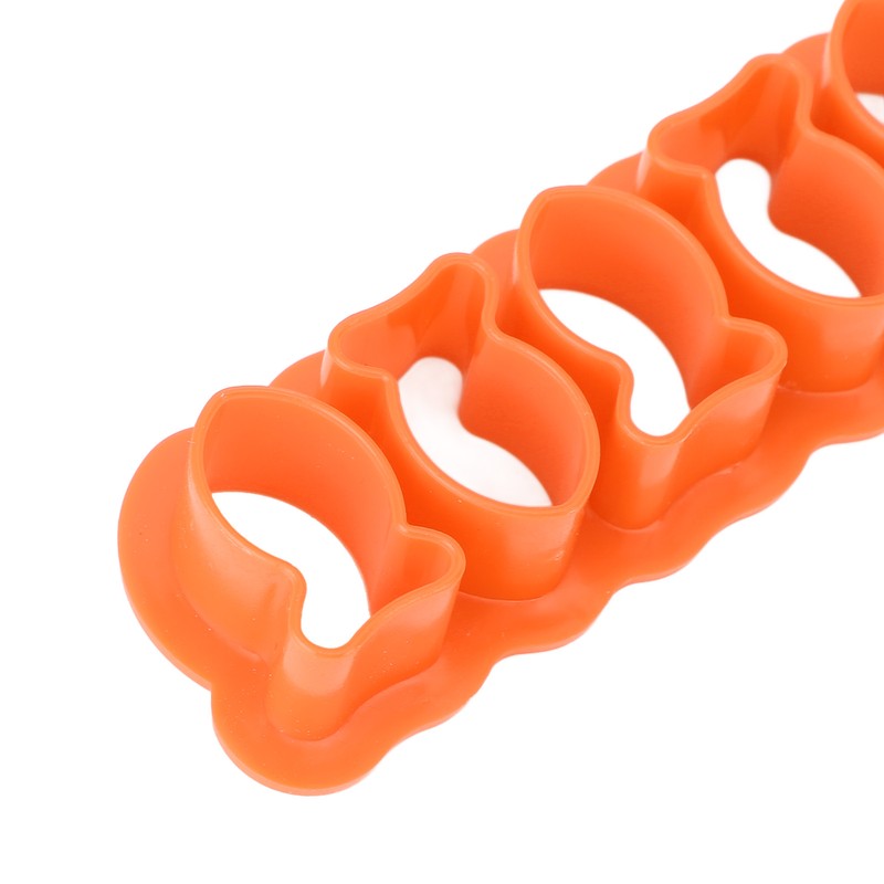 5pcs Fish Cracker Cookie Cutters for Baking Mini Plastic Fish