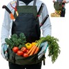 Cover Geny Gardening Apron Waterproof Cross Back Apron, 600D Heavy