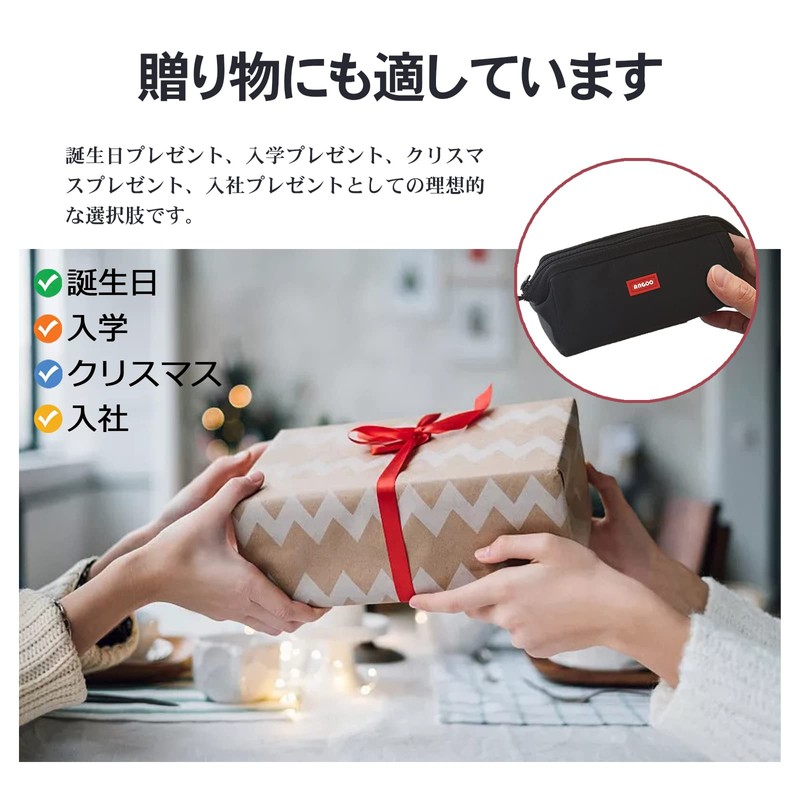Pen Case, Large Capacity, Soft Pencil Case, Simple, Pen Pouch,