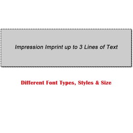 3 Line Regular Rubber Stamp