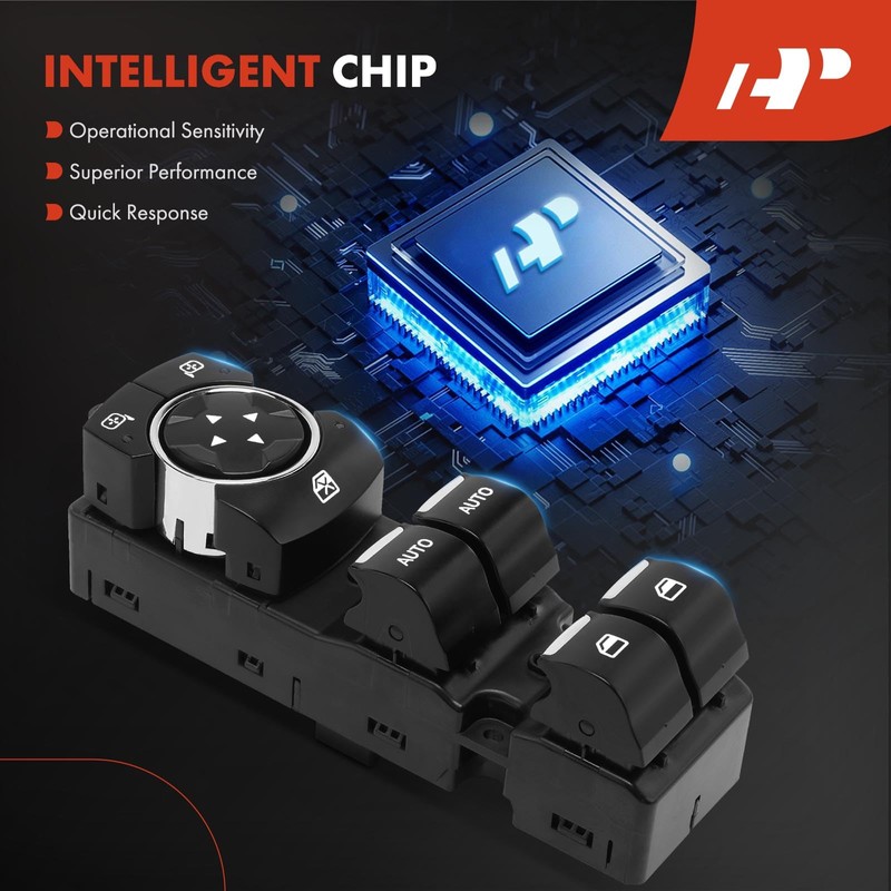 A-Premium Master Power Window Switch Compatible with Ford F-150 F150