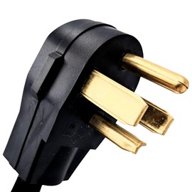 Supplying Demand 10 Foot Clothes Dryer Electrical Power Cord 4 Prong Wire 30 AMP 250 Volt