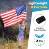 Portable Flag Pole, 7 ft Flag Poles for 3x5 Flags