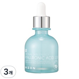 Mizon Hyaluronic Acid 100 Ampoules, 30ml, 3 pieces / 미즈온 히알루론산 100 앰플, 30ml, 3개