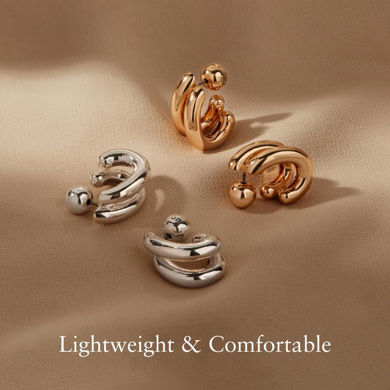 Florence Earring (High Polish Gold)