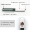 Soil Moisture Meter 4 in 1,Plant Water Monitor,Automatically detect Moisture/Temperature/Light/Fertility,Can