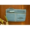 Gusti Rook Leather Key Case Key Holder 2a92-22-12, blue