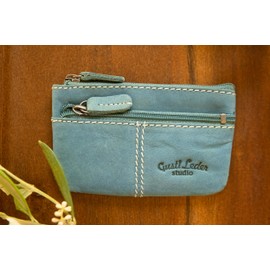 Gusti Rook Leather Key Case Key Holder 2a92-22-12, blue