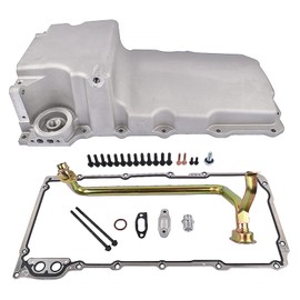 302-1 LS Swap Retrofit Oil Pan Kit Replacement for 1955-1987 GM Muscle Classic Car Truck LS1 LS6 LS2 LS3 LS6 LSX 4.8L 5.3L 5.7L 6.0L 6.2L Engines