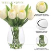 WELL KNOWN WELL KNOWN 12 Pcs Tulips Artificial Flowers in