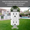 Leviton GFCI Weather-Resistant Outlet, 20 Amp, Self Test, Non Tamper-Resistant
