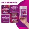 Vitamatic Prebiotic Fiber Gummies for Adults, 7G Extra Strength, Zero