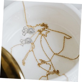 COHEALI 4pcs Layering Necklace Clasps Necklace Separator Elegant Buckles for Multi-Strand Layering Easy to Install Jewelry Connectors for DIY Styles