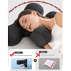 Janemiri Side Sleep Beauty Pillow,Ergonomic Memory Foam with Removable Cover,Butterfly