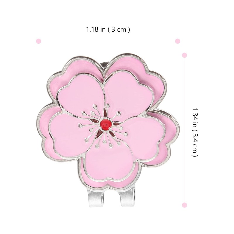 BESPORTBLE Magnetic Golf Hat Clip Golf Ball Marker Golf Hat