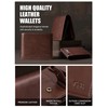 GSG SINCE 1998 Mens Leather Wallet with Coin Pocket, RFID