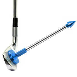 THE GOLFER STORE Golf Alignment Rods, Golf Club Alignment Stick Corrector Magnetic Golf Swing Trainer Aid Help Visualize and Align Your Golf Shot Length Adjustments