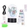 LED Diamond Painting Night Lights Smart Touch Sensor 3D USB