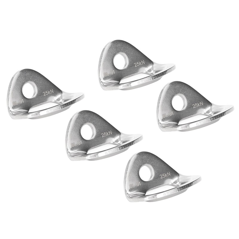 5PCS Climbing Anchor 316 Stainless Steel Climbing Hanger for Rappelling