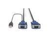 Digitus DS-19231 Cable Set for TFT Consoles 1.8 m Mehrfarben,