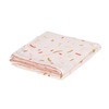 LÄSSIG Baby Blanket Swaddle Blanket Cuddly Soft Breathable Heavenly Soft