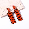 Football Earrings Game Day Earrings for Women Acrylic Letter Touchdown