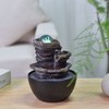 Indoor Fountain Zen Cascade Relaxing Bright Colourful LED, Useful Gifts