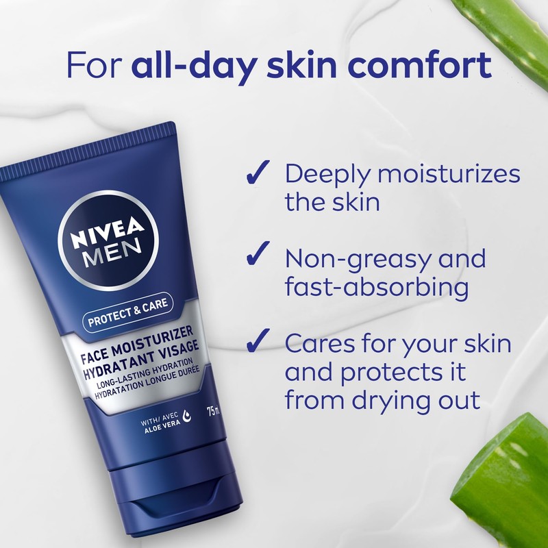 NIVEA NIVEA MEN Protect & Care Face Moisturizer for Dry