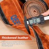 QeeLink TIG Welding Torch Cable Cover Flame Resistant Leather Brown