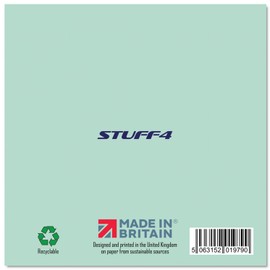 Stuff4 Funny Birthday Cards for Sister - Sister Shark - Funny Happy Birthday Card for Sister from Brother Sister Birthday Gifts 145mm x 145mm Large Sibling Greeting Cards