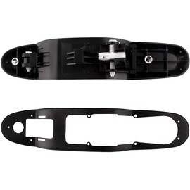 WEDOAUTO Rear Outside Exterior Sliding Driver or Passenger Side Door Handle Fit for Toyota Sienna 3.0L V6 1998 1999-2003 XLE CE LE Mini Passenger Van 4-Door 5-Door Replace# 6923008020C0 TO1520115