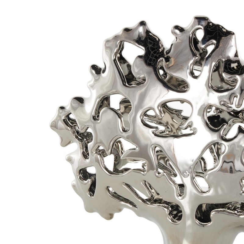 Deco 79 Aluminum Metal Tree Decorative Sculpture Home Decor Statue,